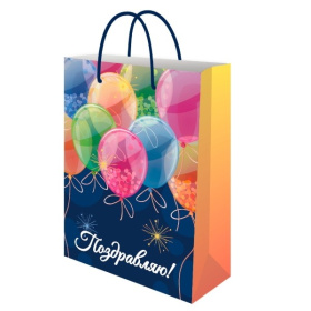 Optima Пакет подарочный с глянц.лам. (12 шт в наборе)14х20х6,5 см (MS) Праздничные шары, 128г Optima Пакет подарочный с глянц.лам. (12 шт в наборе)14х20х6,5 см (MS) Праздничные шары, 128г