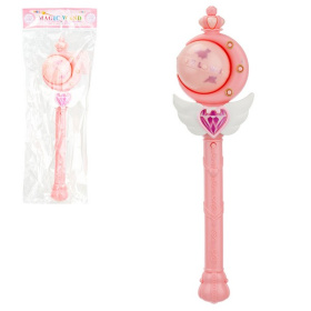 Палочка волшебная, световые и звуковые эффекты, размер: 34,5*10 см, 2 вида в ассортименте Палочка волшебная, световые и звуковые эффекты, размер: 34,5*10 см, 2 вида в ассортименте