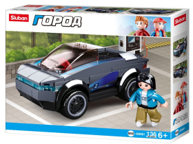 Конструктор "Электромобиль" 136 деталей Конструктор "Электромобиль" 136 деталей