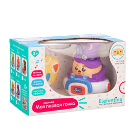 Машинка "Ведьмочка" "Elefantino" на пульте р/у, игрушка снимается, световые и звуковые эффекты Машинка "Ведьмочка" "Elefantino" на пульте р/у, игрушка снимается, световые и звуковые эффекты