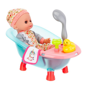 Набор "Girl's Club" "Маленькая мама", пупс 30 см, туалет (свет, звук), ванна с водой, аксессуары Набор "Girl's Club" "Маленькая мама", пупс 30 см, туалет (свет, звук), ванна с водой, аксессуары