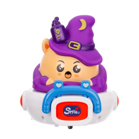 Машинка "Ведьмочка" "Elefantino" на пульте р/у, игрушка снимается, световые и звуковые эффекты Машинка "Ведьмочка" "Elefantino" на пульте р/у, игрушка снимается, световые и звуковые эффекты