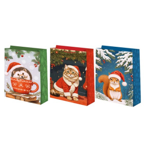 Пакет подарочный 14-20 лам.матовый микс (12 шт в наборе) НГ Микрос, 15*3*21 см Пакет подарочный 14-20 лам.матовый микс (12 шт в наборе) НГ Микрос, 15*3*21 см