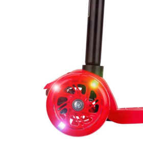 Самокат четырехколесный, колеса PU со светом Самокат четырехколесный, колеса PU со светом