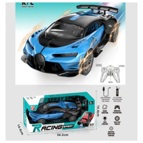 Машинка на пульте р/у, 27 MHz, световые эффекты, пар, USB зарядное устройство, в/к 34,2*14,4*14,4 см Машинка на пульте р/у, 27 MHz, световые эффекты, пар, USB зарядное устройство, в/к 34,2*14,4*14,4 см