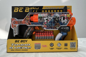 Автомат "BeBoy", 24 софт-патрона в комплекте Автомат "BeBoy", 24 софт-патрона в комплекте