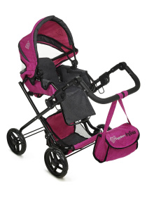 Коляска для кукол - трансформер, классическая 77*44*83 см Коляска для кукол - трансформер, классическая 77*44*83 см