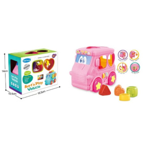 Набор "Машинка-сортер", подвижные детали Набор "Машинка-сортер", подвижные детали