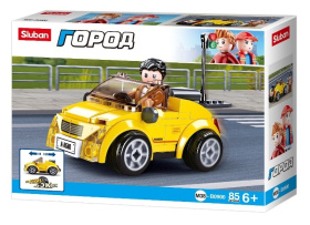 Конструктор "Спортивный автомобиль" 85 деталей Конструктор "Спортивный автомобиль" 85 деталей