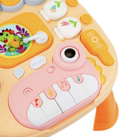 Центр развивающий "Динозаврик" "Elefantino", игровой столик 24*26*24,5 см, более 25 сказок, песенок Центр развивающий "Динозаврик" "Elefantino", игровой столик 24*26*24,5 см, более 25 сказок, песенок