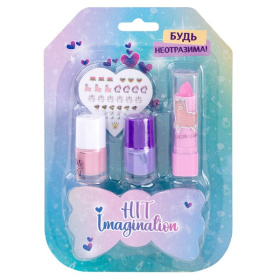 Набор детской косметики «Будь неотразима!», на блистере Набор детской косметики «Будь неотразима!», на блистере