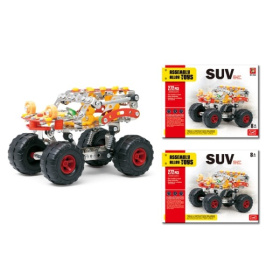 Конструктор "Машинка" металлический, 272 детали Конструктор "Машинка" металлический, 272 детали