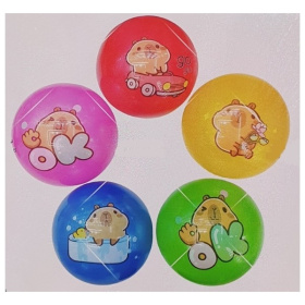 Мяч детский "капибара", в ассортименте Мяч детский "капибара", в ассортименте