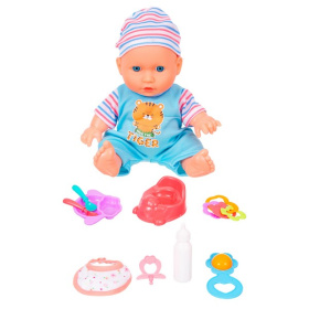 Набор Girl's Club "Маленькая мама", в комплекте: пупс 22 см, аксессуары Набор Girl's Club "Маленькая мама", в комплекте: пупс 22 см, аксессуары