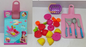 Набор "Повар" "Girl's Club" продукты-конструктор, корзина, приборы, доска Набор "Повар" "Girl's Club" продукты-конструктор, корзина, приборы, доска