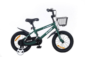 Велосипед двухколесный "Slider Star 14" с дополнительными колесами Велосипед двухколесный "Slider Star 14" с дополнительными колесами