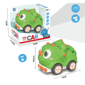 Машинка "Динозаврик" с инерционным механизмом, световые и звуковые эффекты, размер: 10,8*15 см Машинка "Динозаврик" с инерционным механизмом, световые и звуковые эффекты, размер: 10,8*15 см