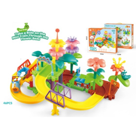 Набор "Железная дорога" конструктор, 46 элементов Набор "Железная дорога" конструктор, 46 элементов