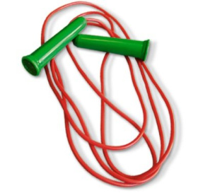 Скакалка 2,2 м тонкая, 4 цвета в ассортименте Скакалка 2,2 м тонкая, 4 цвета в ассортименте