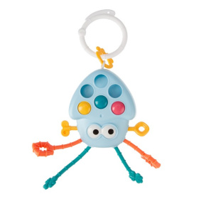 Игрушка развивающая "Осьминожка" Elefantino, подвижные элементы. резиночки с уникальной текстурой Игрушка развивающая "Осьминожка" Elefantino, подвижные элементы. резиночки с уникальной текстурой