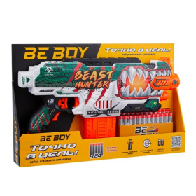 Автомат "BeBoy", 24 софт-патрона в комплекте Автомат "BeBoy", 24 софт-патрона в комплекте