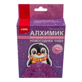 Выращивание кристаллов. Фигурка "Пингвин" Выращивание кристаллов. Фигурка "Пингвин"