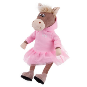 Игрушка мягконабивная ТМ "Relana" Лошадка в худи и юбке-пачке Жизель, 25 см Игрушка мягконабивная ТМ "Relana" Лошадка в худи и юбке-пачке Жизель, 25 см