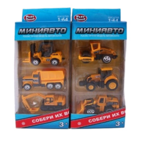 Набор инерционный "Строительная площадка", в ассортименте Набор инерционный "Строительная площадка", в ассортименте