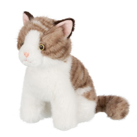 Кот серо-белый, 23 см, в/п 23*11*17 см Кот серо-белый, 23 см, в/п 23*11*17 см