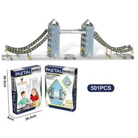 Конструктор "Тауэрский мост" металлический, 501 деталь Конструктор "Тауэрский мост" металлический, 501 деталь