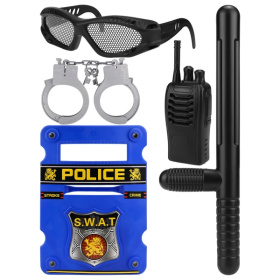 Игровой набор "Полиция" (29х6х42,5 см, 5 предметов, в пакете) Игровой набор "Полиция" (29х6х42,5 см, 5 предметов, в пакете)