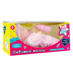 Пупс 30 см "Girl's Club" с аксессуарами, озвученный (5 фраз) Пупс 30 см "Girl's Club" с аксессуарами, озвученный (5 фраз)