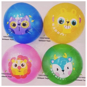 Мяч детский "мордашки животных", в ассортименте Мяч детский "мордашки животных", в ассортименте