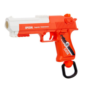 Пистолет "BeBoy", гильзы вылетают при перезарядке Пистолет "BeBoy", гильзы вылетают при перезарядке