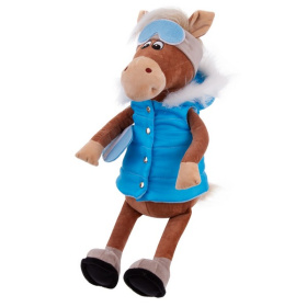 Игрушка мягконабивная ТМ "Relana" Конь со сноубордом Патрик, 25 см Игрушка мягконабивная ТМ "Relana" Конь со сноубордом Патрик, 25 см
