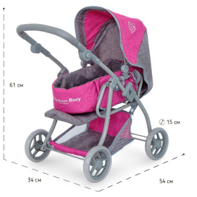 Коляска для кукол Buggy Boom Infinia - трансформер, классическая Коляска для кукол Buggy Boom Infinia - трансформер, классическая
