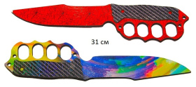 Нож кастет деревянный 31*5см Нож кастет деревянный 31*5см