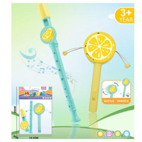 Набор "Музыкальные инструменты": ручной барабан, флейта Набор "Музыкальные инструменты": ручной барабан, флейта