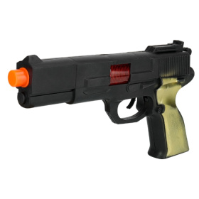 Пистолет-трещотка (30х3,5х17 см, в пакете) Пистолет-трещотка (30х3,5х17 см, в пакете)