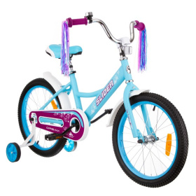 Велосипед двухколесный SLIDER, 18", синий Велосипед двухколесный SLIDER, 18", синий