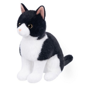 Игрушка мягконабивная ТМ "Relana" Кот черный с белым, 21 см, в/п 21*12*15 см Игрушка мягконабивная ТМ "Relana" Кот черный с белым, 21 см, в/п 21*12*15 см