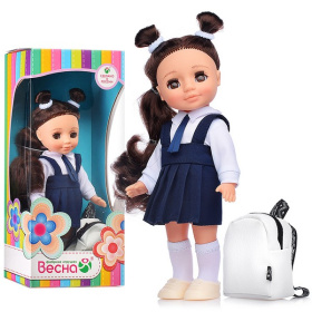Кукла Весна "Ася первоклассница в синем" высота 26 см Кукла Весна "Ася первоклассница в синем" высота 26 см