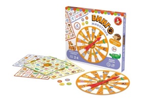 Игра настольная "Бинго. Животные" Игра настольная "Бинго. Животные"