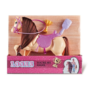 Набор "Конюшня": лошадка, кубок, расческа Набор "Конюшня": лошадка, кубок, расческа