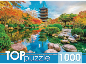 TOPpuzzle. ПАЗЛЫ 1000 элементов. ЯПОНИЯ ХРАМ ТО-ДЗИ TOPpuzzle. ПАЗЛЫ 1000 элементов. ЯПОНИЯ ХРАМ ТО-ДЗИ