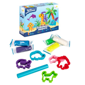 Набор для детской лепки "Забавные зверята" Набор для детской лепки "Забавные зверята"