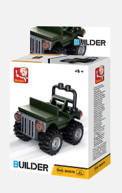 Конструктор "Джип" 41 деталь Конструктор "Джип" 41 деталь