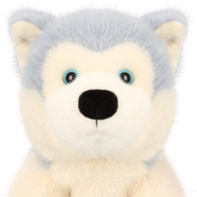 Собака бело-голубая, 25 см Собака бело-голубая, 25 см