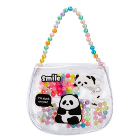 Набор Girl's club "Рукодельница-Пандочка": сумочка, бисер, леска, застежки Набор Girl's club "Рукодельница-Пандочка": сумочка, бисер, леска, застежки