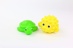 Набор игрушек из ПВХ для купания "Черепаха, Рыба-Еж" Набор игрушек из ПВХ для купания "Черепаха, Рыба-Еж"